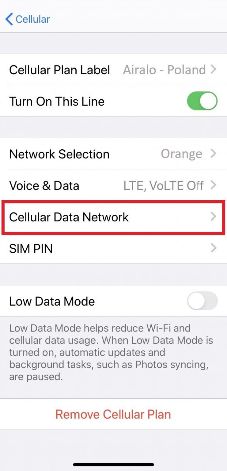 How do I change my APN settings? Airalo Help Center