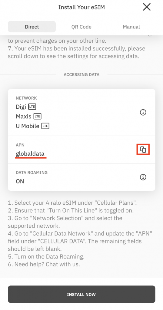 I Can T Connect To The Internet With My Esim Android Airalo Help Center