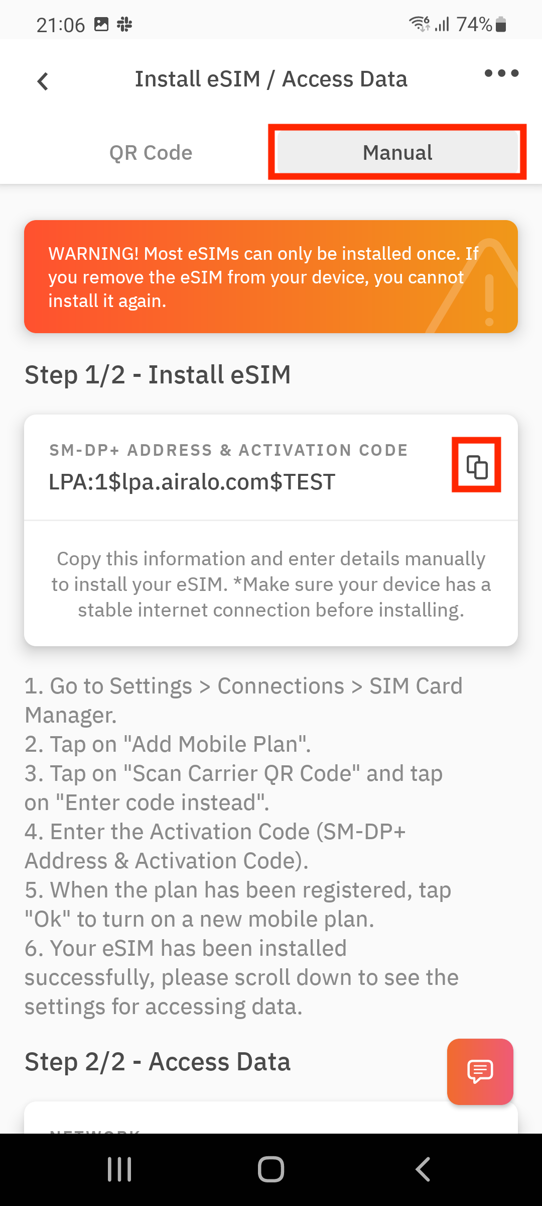 How do I install and set up an eSIM on my Android device? Airalo Help